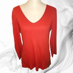 LAUREN JEANS CO LONG SLEEVE TOP